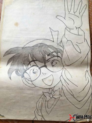 曾经青涩:我的动漫画作(路飞-龙马-柯南)